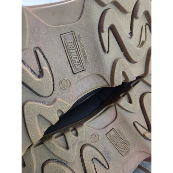 KHOMBU Nordic 2 Snow Boots Womens Size 10 Brown Suede Rubber Winter Faux Fur - Picture 12 of 13